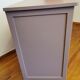 Vintage wooden dresser 4 straight-footed drawers