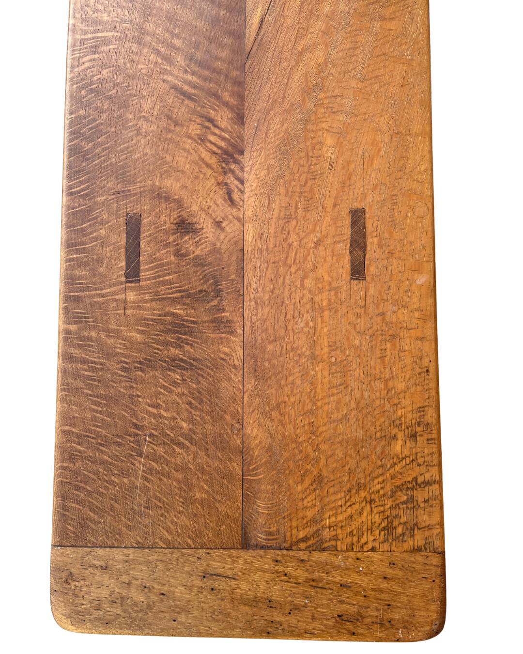 Solid wood bench - wild apple wood