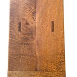 Solid wood bench - wild apple wood