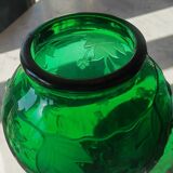 Art Deco emerald vase