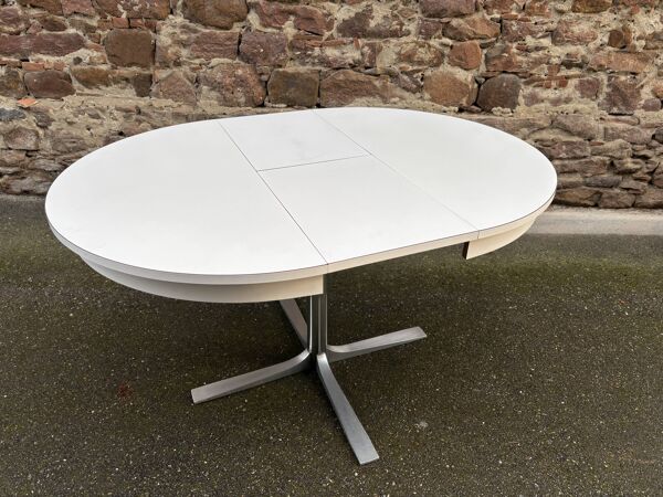 Table Modulable de cuisine Mid-Century 1970 Roche Bobois formica