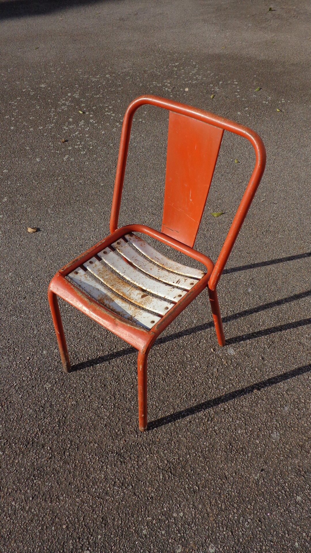 Chaise Tolix bi-colore