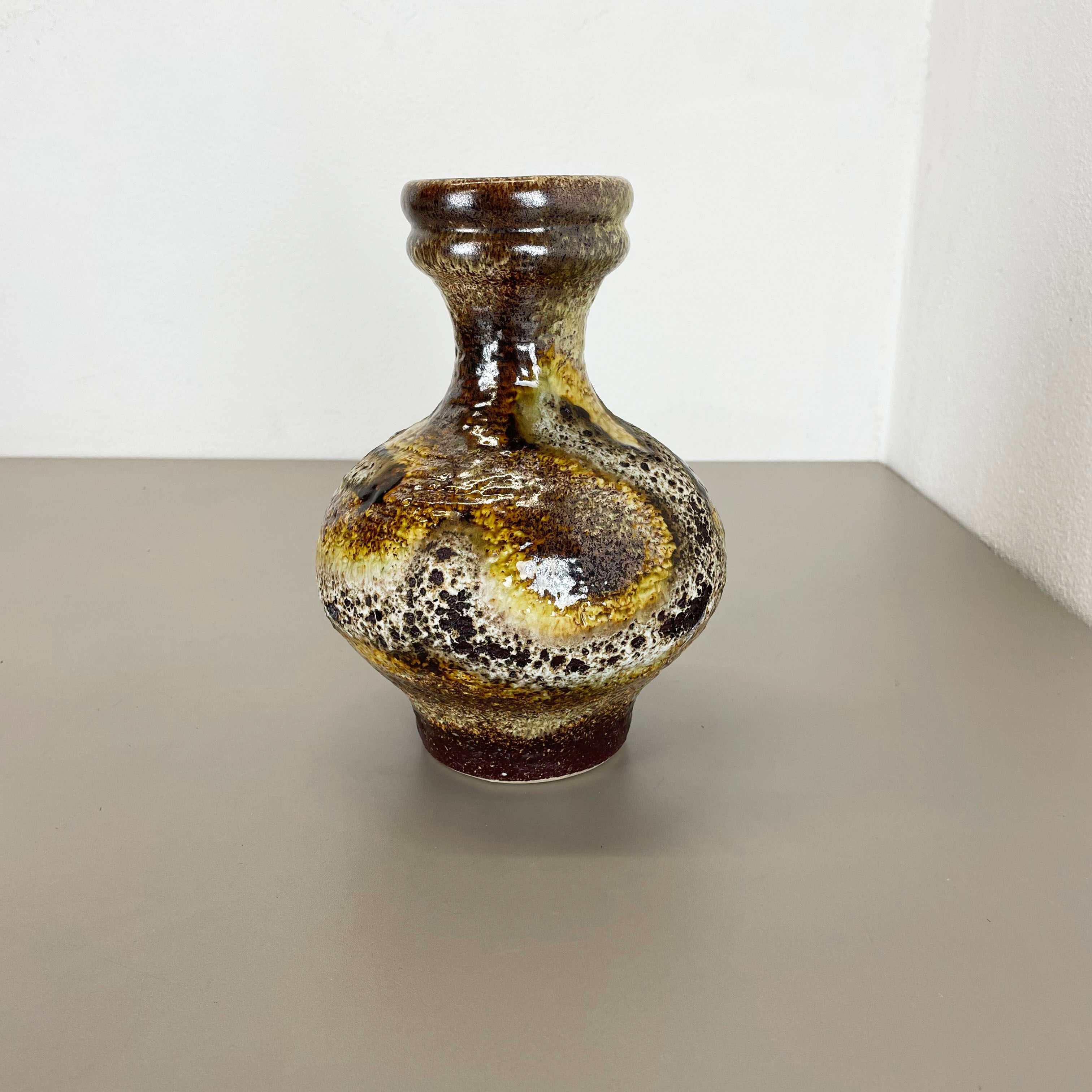 Super Rare Fat Lava Ceramic Pottery Vases by Dümler and Breiden, Germany, 1970s