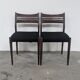 6 chaises vintage design scandinave