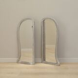 Set of two mirrors in pine frame, Danish design, 1960s, production: Denmark