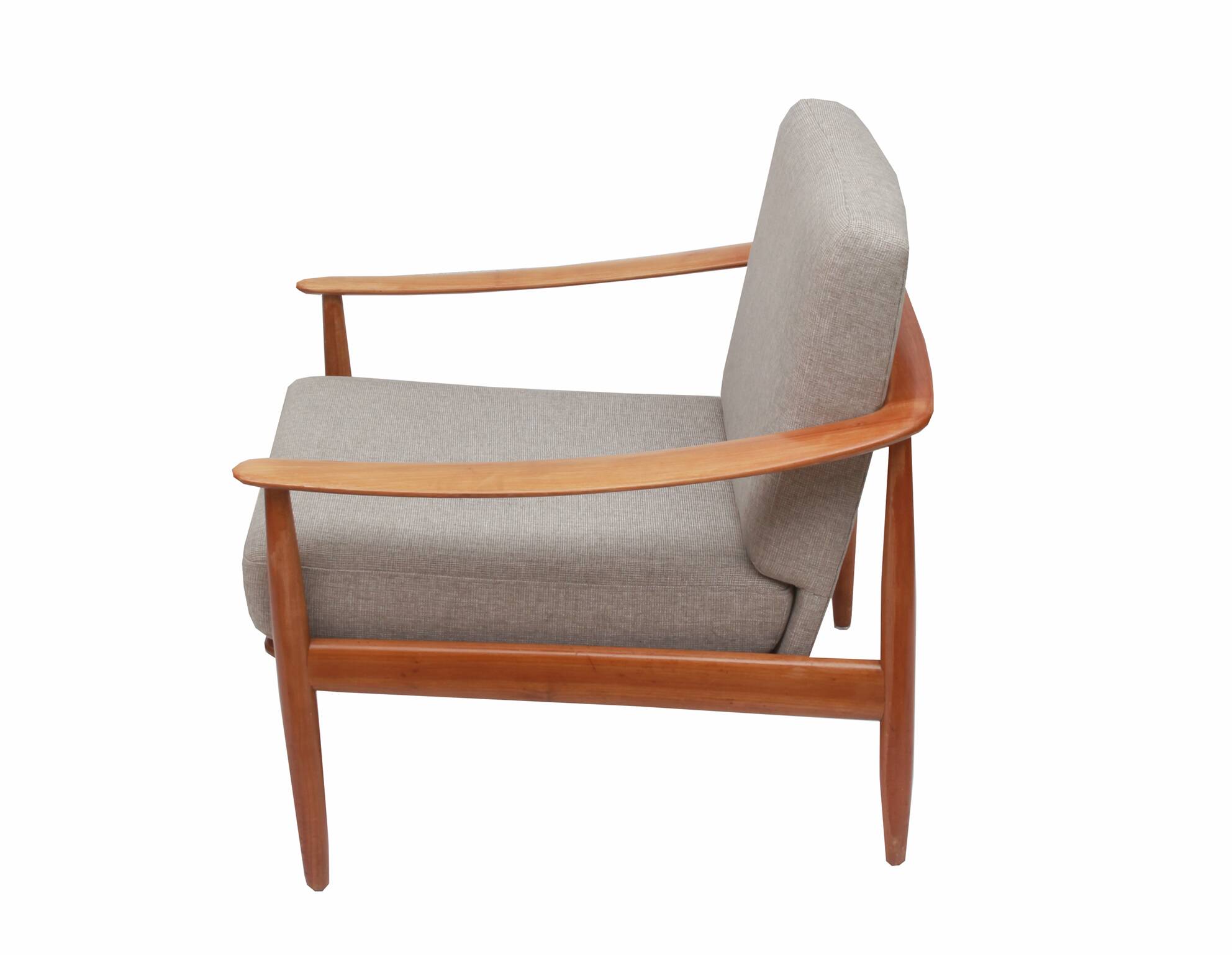 1960s armchair in cherrywood