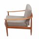 1960s armchair in cherrywood