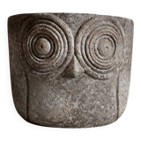 Owl cache pot