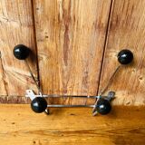 Vintage wall coat rack 4 hooks