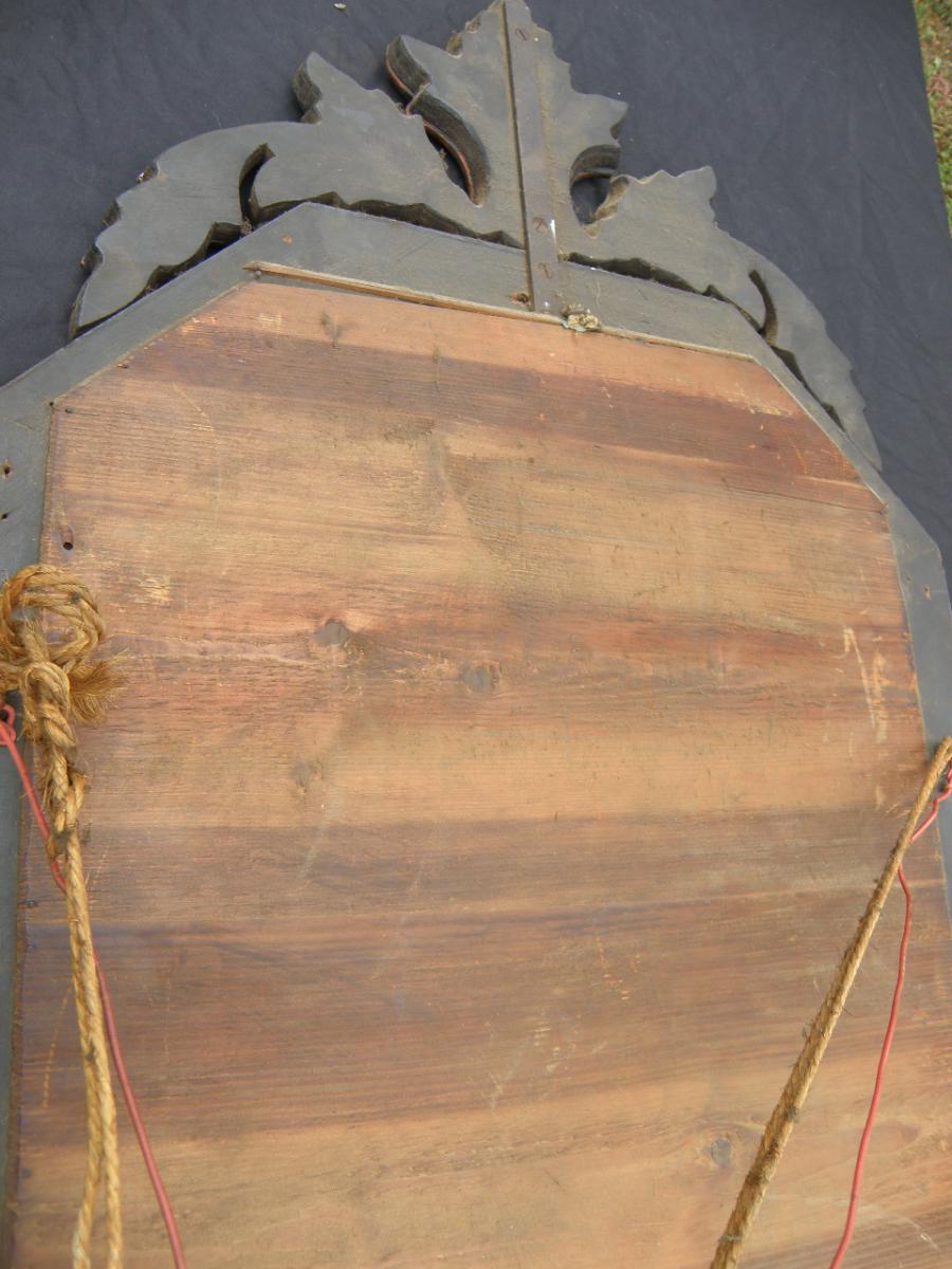 Times mirror Louis XVI wood Golden 117x220cm