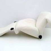 Bouclè Wink Lounge Chair by Toshiyuki Kita for Cassina, 1980s