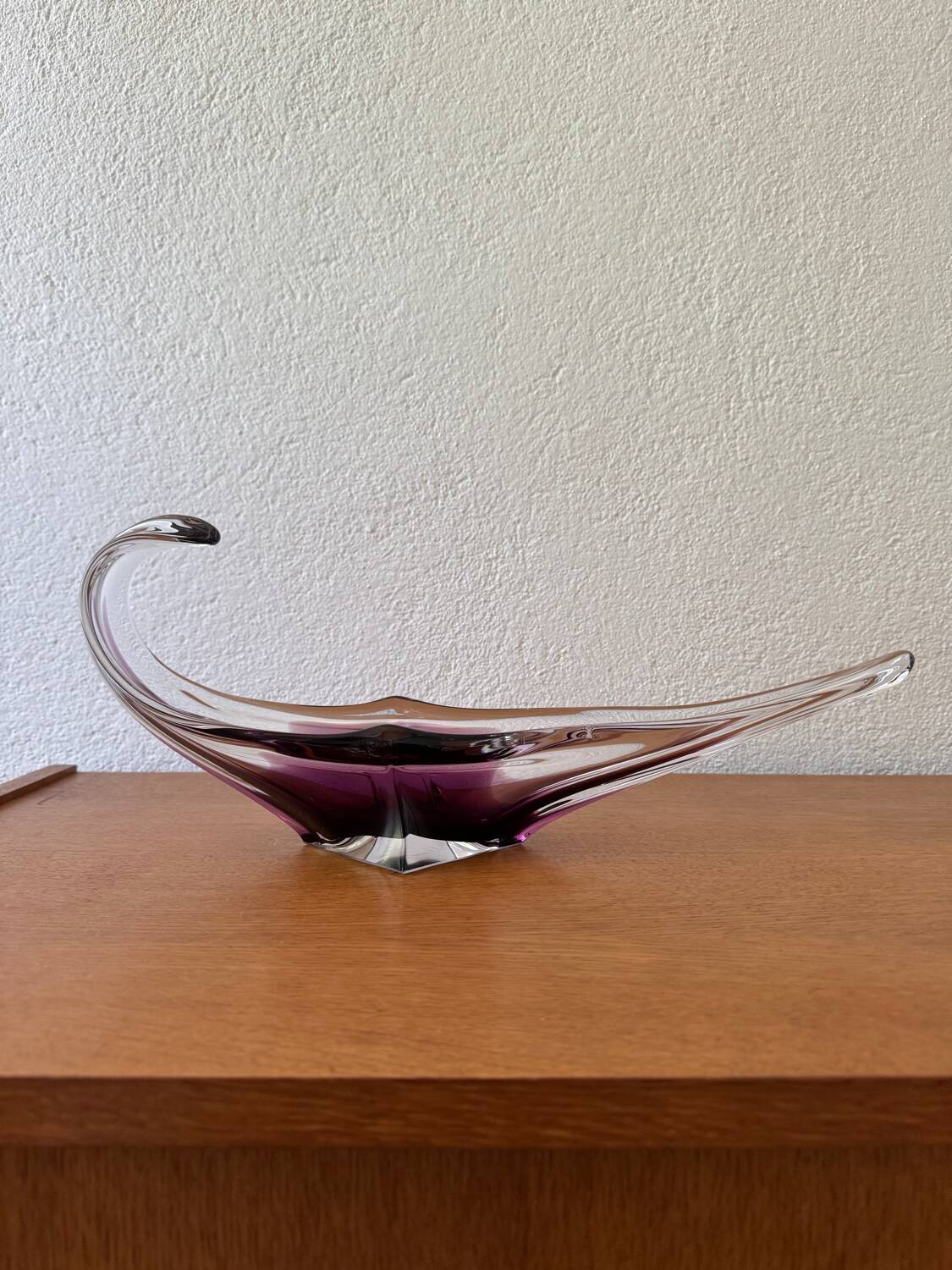Amethyst crystal cup from the 70s