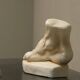 Anatomical study of a plaster foot from the 1950s.