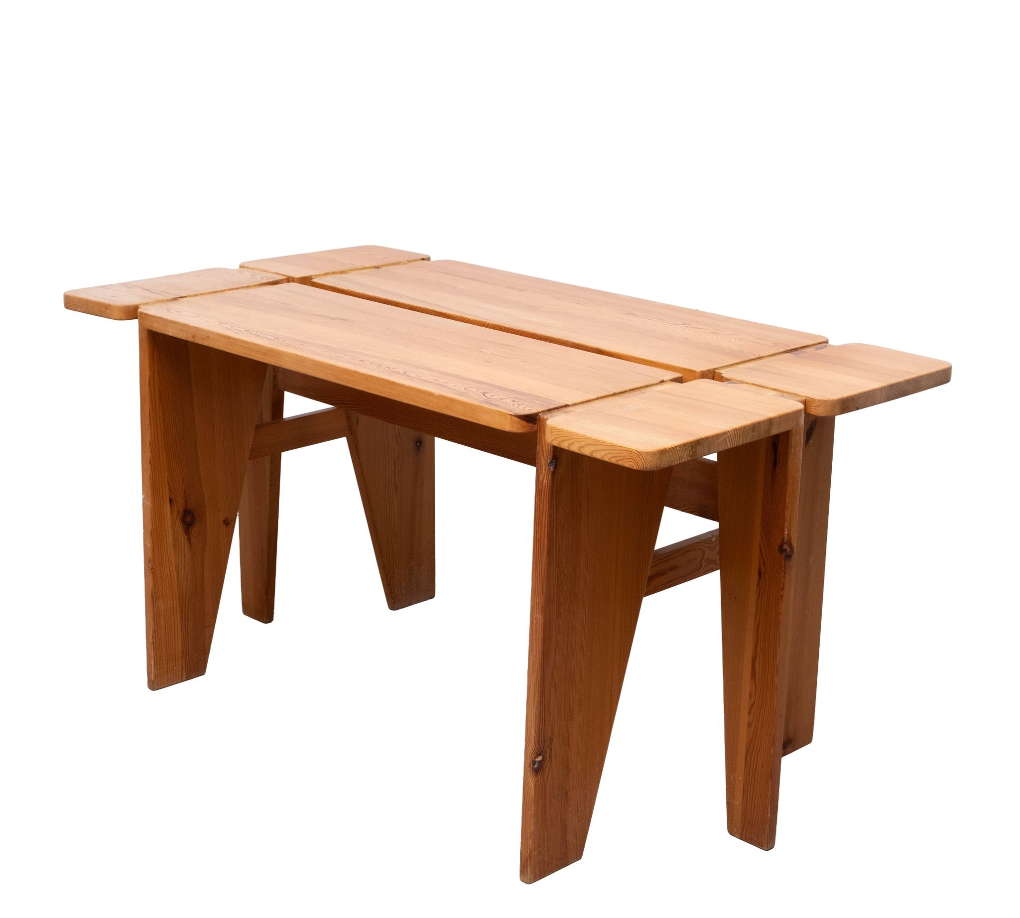 Unique Rauni Peippo Apila Pine  table Finland 1960