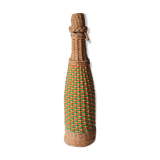 Bouteille fils scoubidou vintage