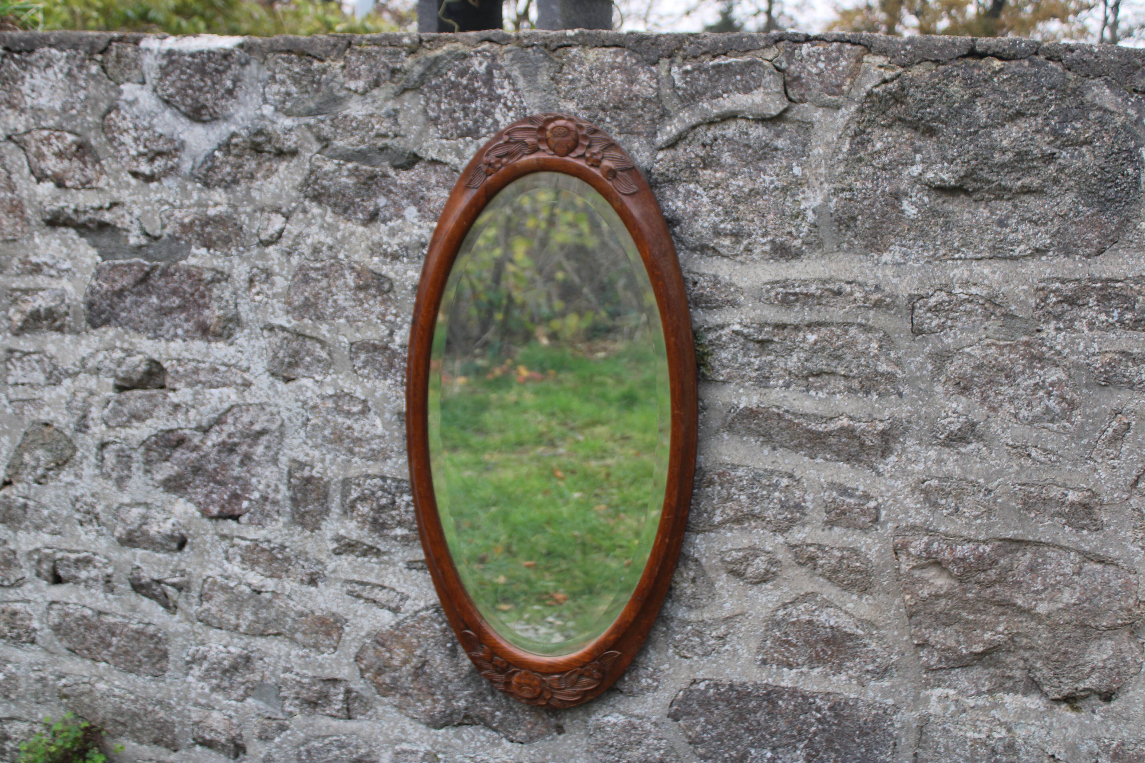 Art Deco Beveled Mirror