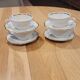 4 vintage Walbrzych cups and saucers