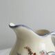 Ceramic sauce boat, hand painted milk jug