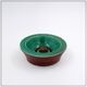 Vintage ceramic and leather ashtray from the 1950s