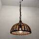 Handcrafted  Rattan Light Pendant 1960’s