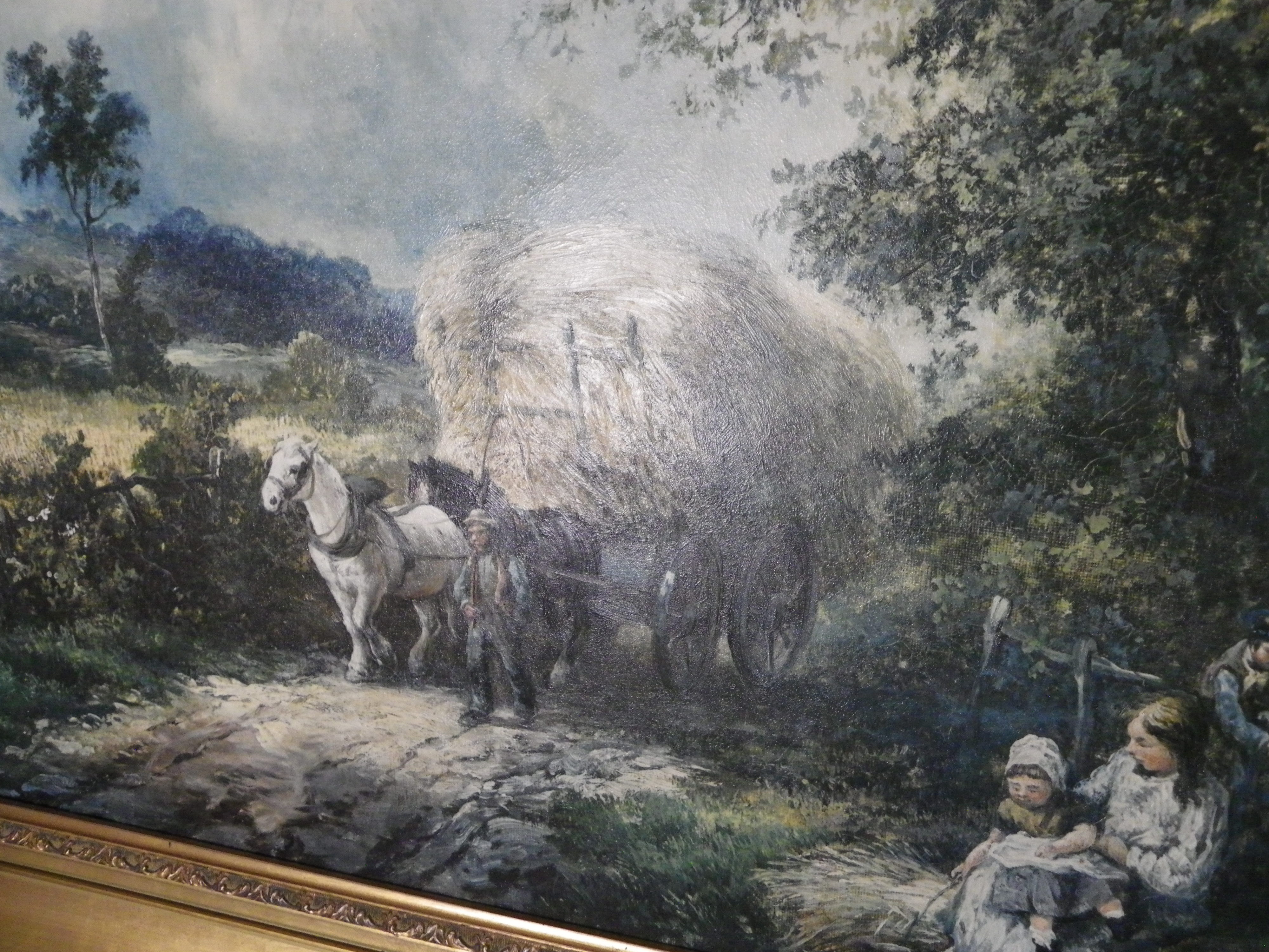 Painting on canvas reproduction