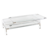 Table basse coulissante 