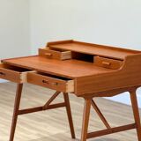 Teak Model 56 Desk by Arne Wahl Iversen, 1960s