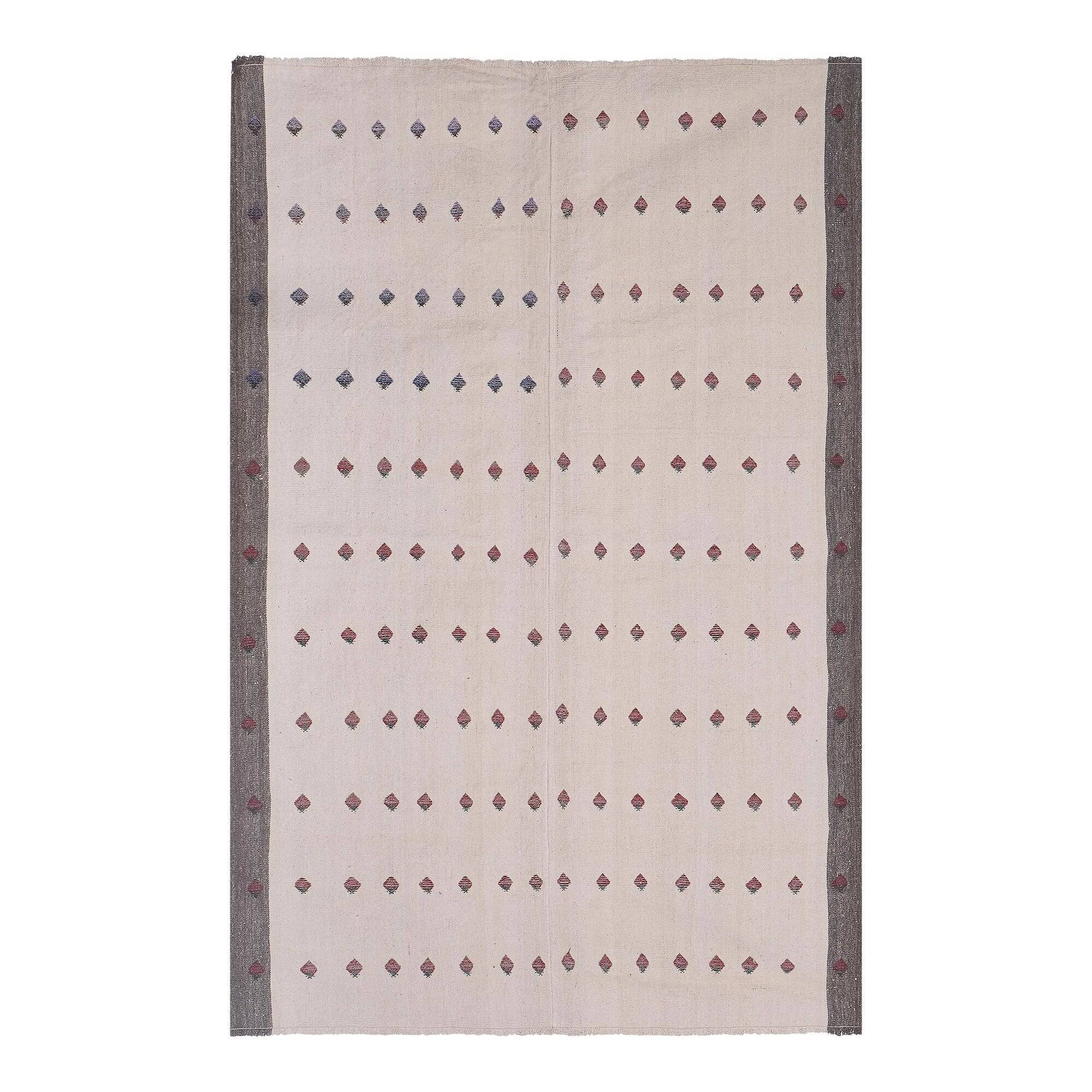 Vintage Turkish kilim handwoven 156x245 cm