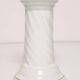 White ceramic chandelier from the mid-20th century, France, 1960s.