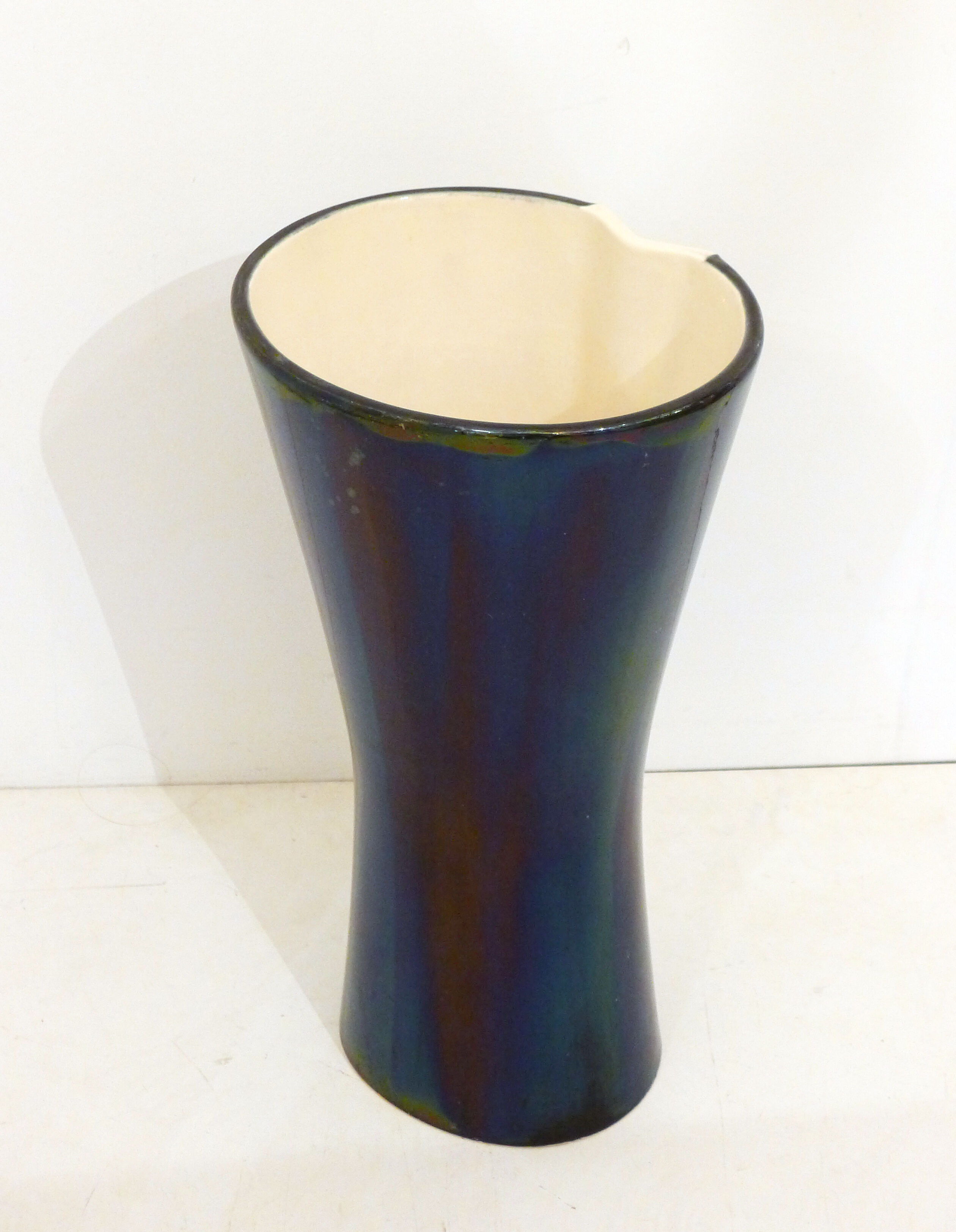 Large graphic vase Verceram