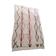Boujaad Berber rug in pink and black colored wool woven in Morocco 220x140cm
