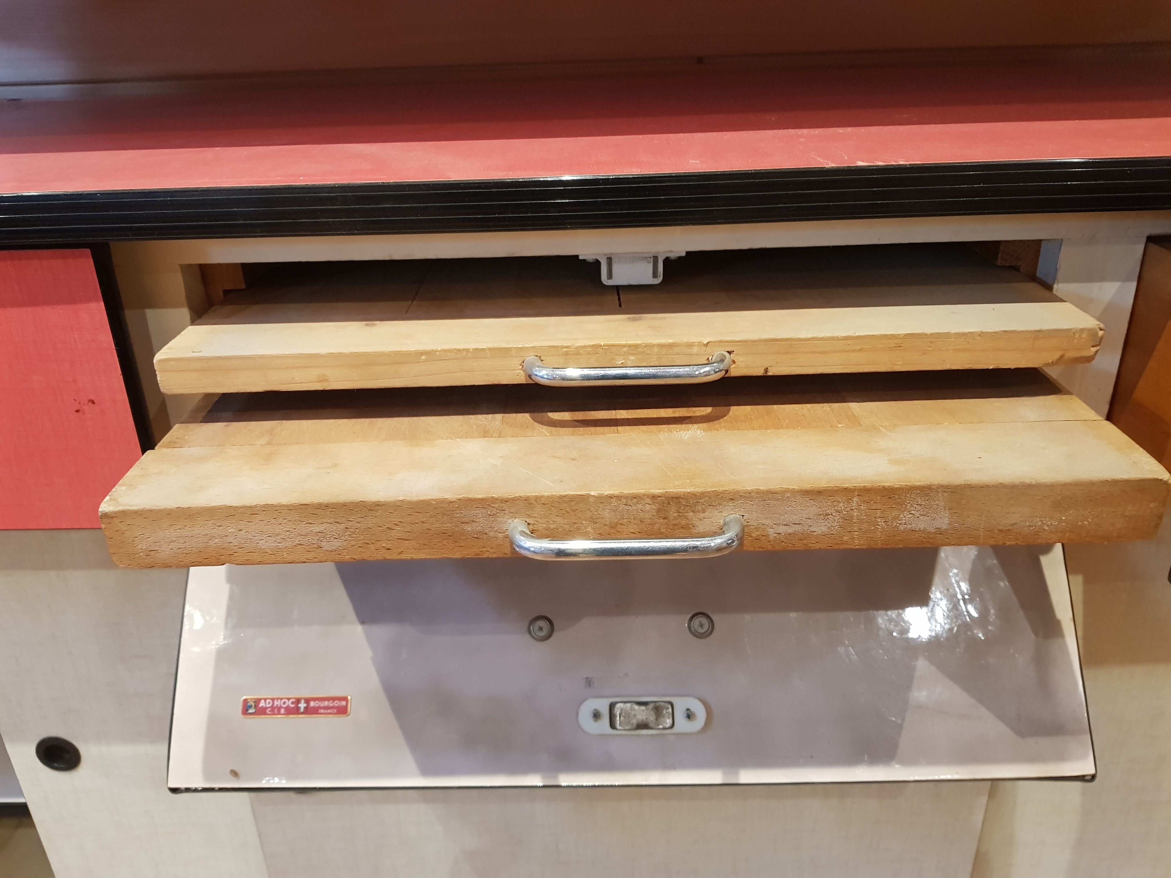 Formica Furniture 60s "AD HOC / Bourgoin France"