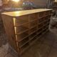 Wooden locker cabinet