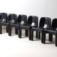 Ensemble de 6 chaises 'Universale' par Joe Colombo