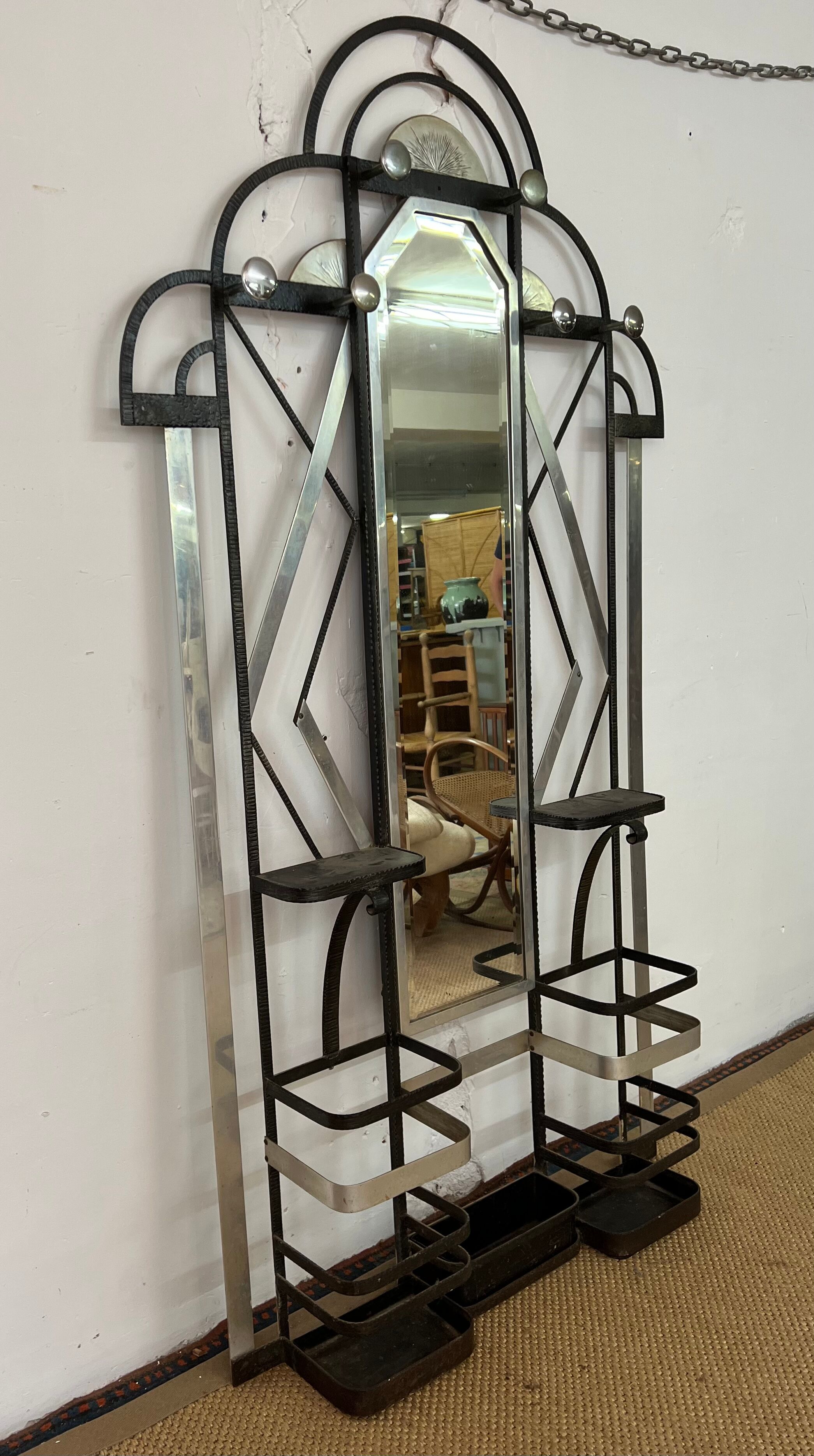 Coat racks art-deco wardrobe