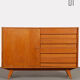 Vintage oak sideboard by Jiri Jiroutek, model U-458, 1960