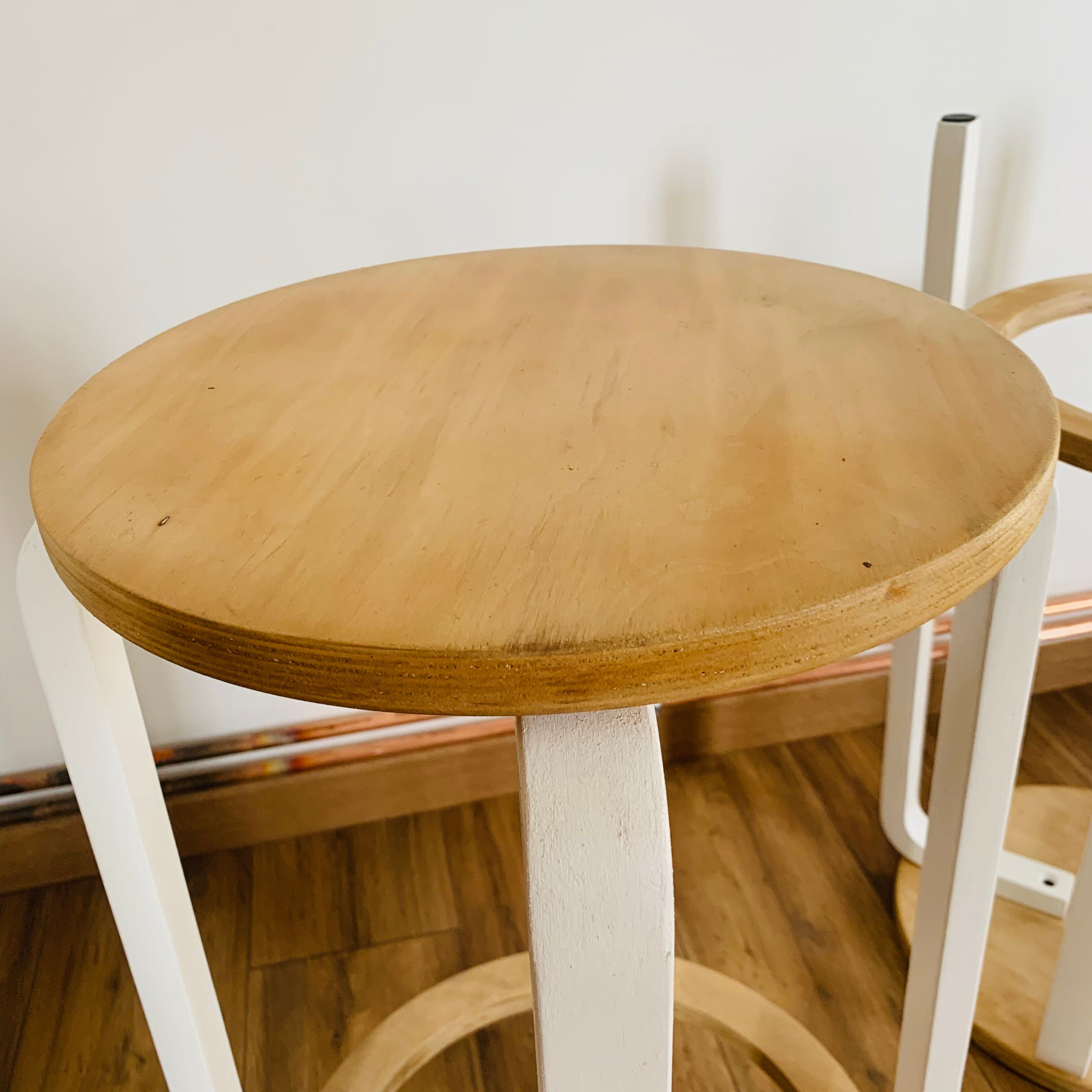 Pair of high stools