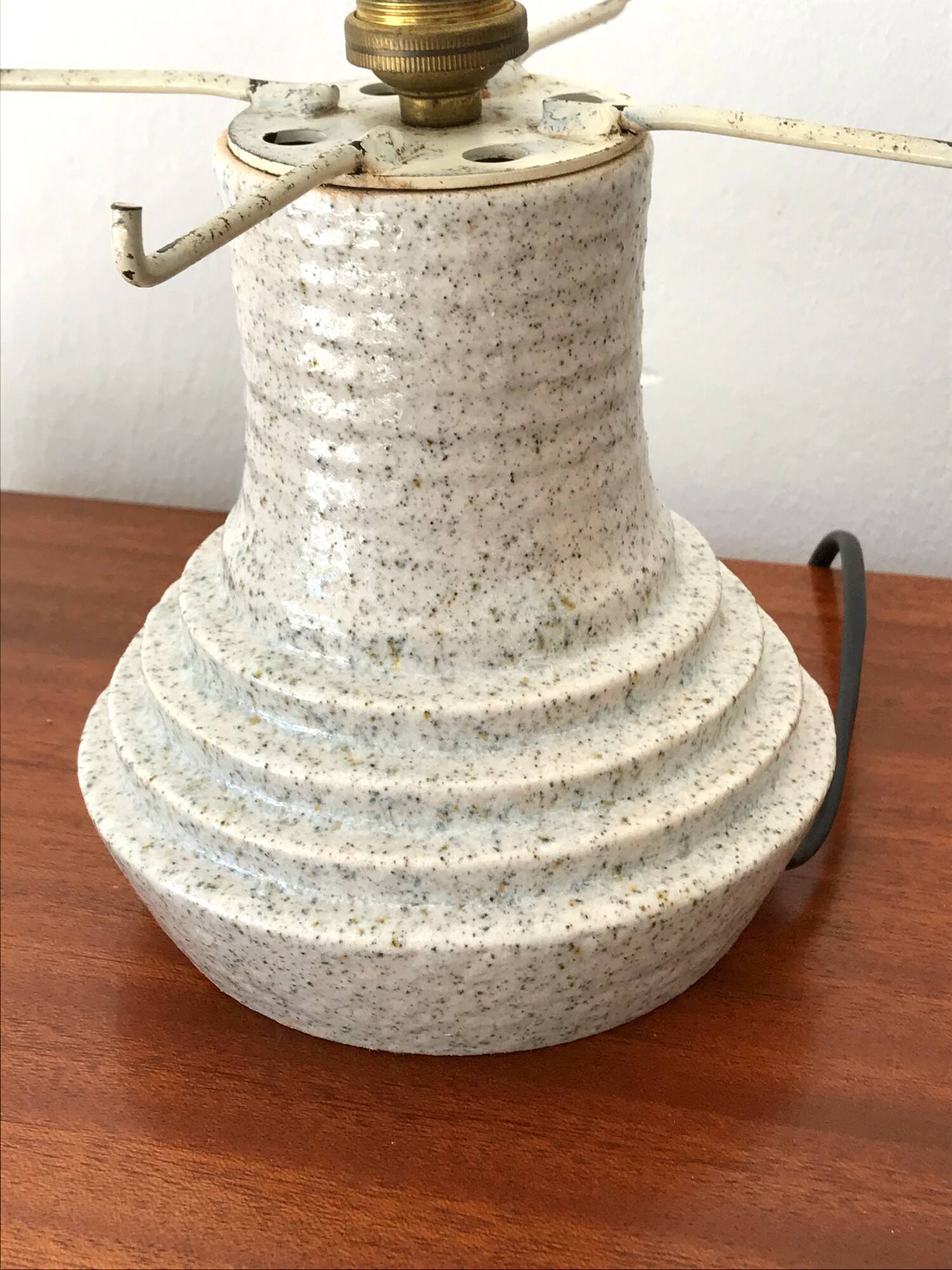 Accolay ceramic lamp vintage 70s