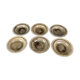 Blanot stoneware, series of 6 hollow plate vintage