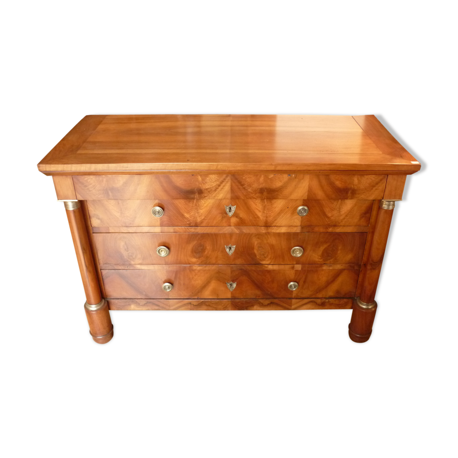Empire dresser walnut columns