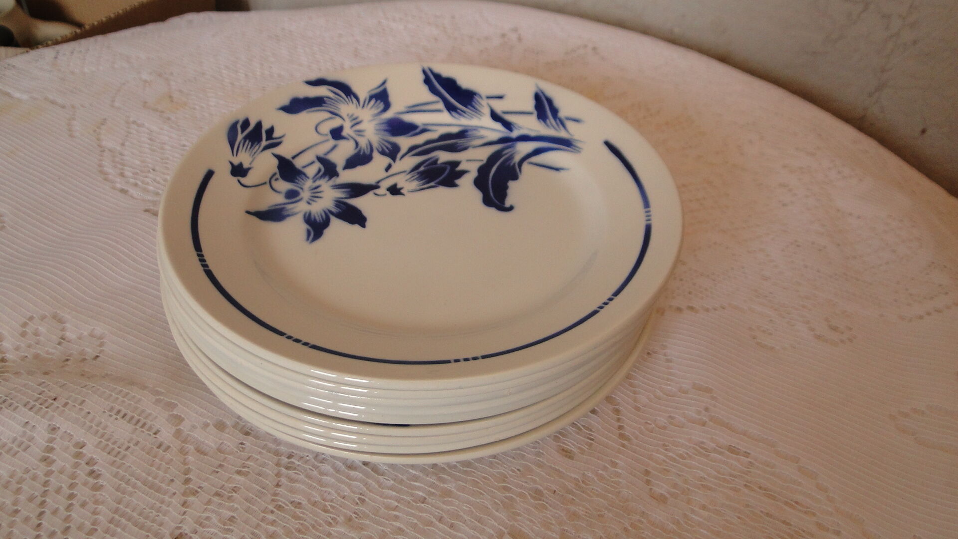 Lot 8 flat plates badonvillersflora model