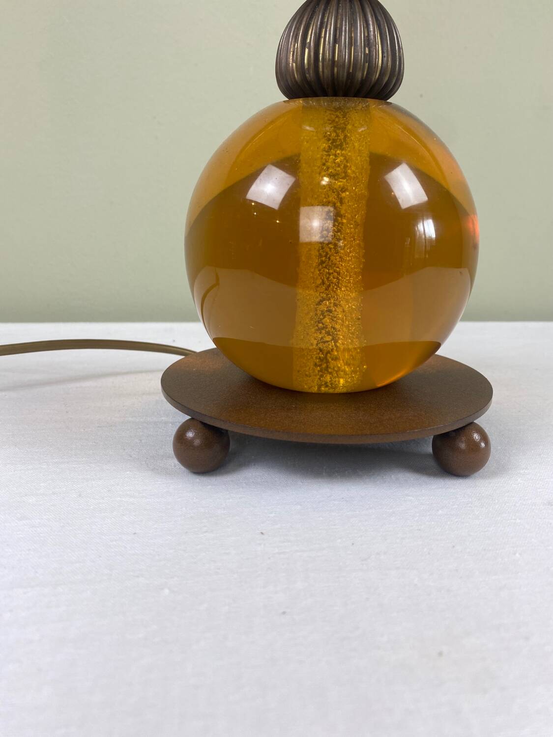 Large vintage decorative lamp