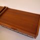 Pair of vintage Scandinavian hanging bedside tables 1960