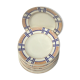 11 flat plates iron earth longwy carmen blue