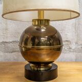Lampada in ottone e smalto Italia Anni '40