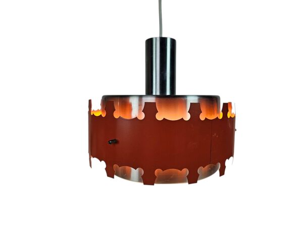 VEB Metalldrücker Halle - lampe suspendue - Oost-Duitsland - voormalige DDR - Spac