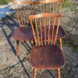 3 Baumann minuet chairs
