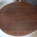 Carved central foot table and chairs