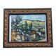 Cubist oil painting