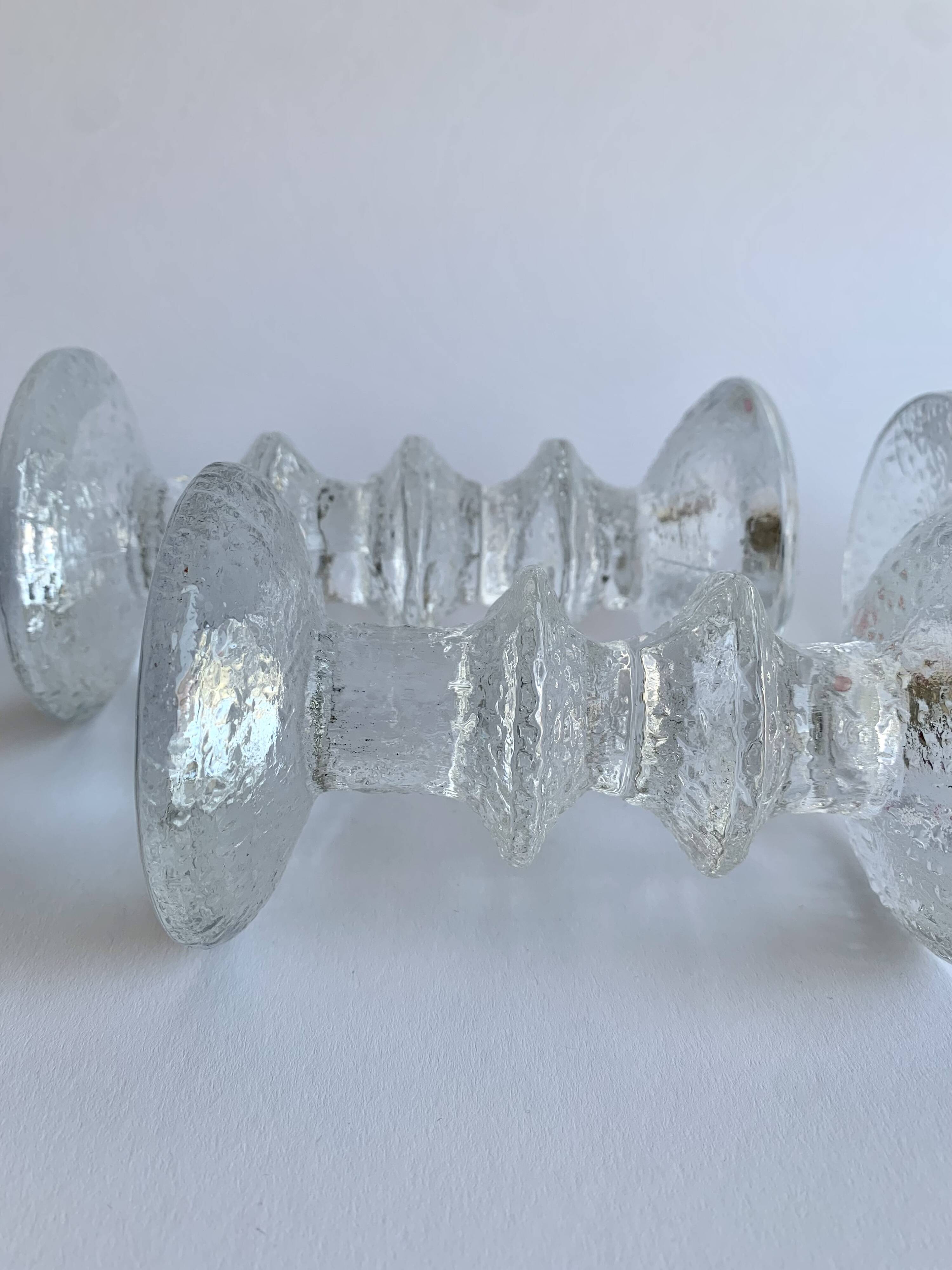 Set of 3 Festivo Glass Candle Holders – Iittala Finland